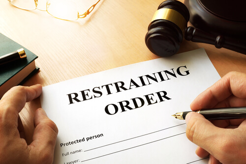 restraining order