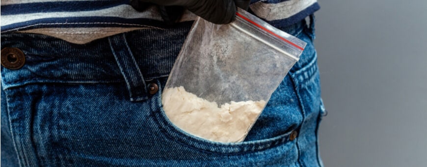 drug possession banner